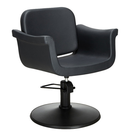 Fauteuil Hydra Noir Base Noire