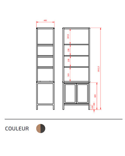 Meuble Presentoir Noah Collection Garage