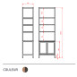 Meuble Presentoir Noah Collection Garage