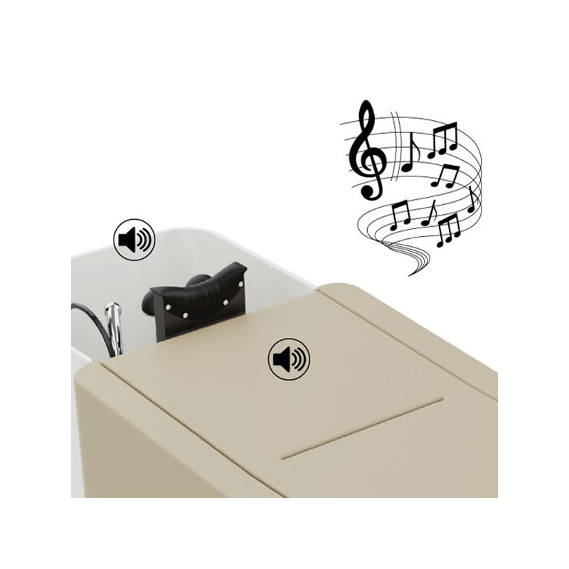 Option Système de Sonorisation pour Bac Head Spa Zen Lift - Zen - Zenith - Harmonia Option Système de Sonorisation pour Bac Head Spa Zen Lift - Zen - Zenith - Harmonia