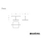 Repose-pieds Aera Gold Karisma Repose-pieds Aera Gold Karisma