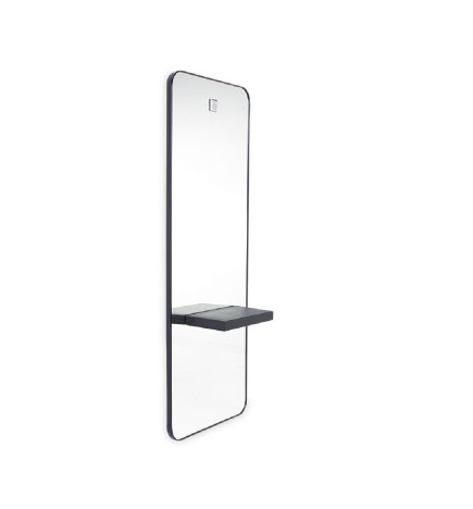 Coiffeuse Rectangulum Noire Nelson Mobilier