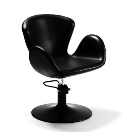 Fauteuil Bob Skai Noir avec Pompe Hydraulique