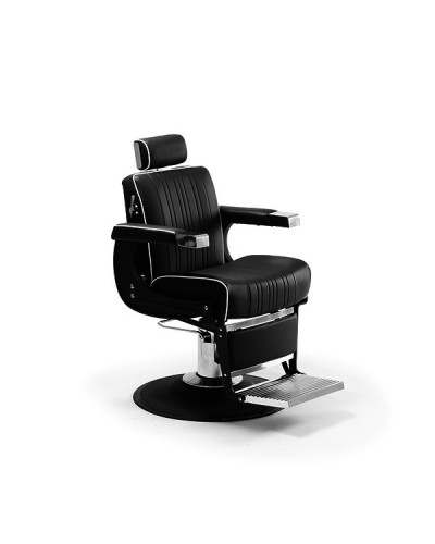 Fauteuil Barbier Logyks Fold Skai Noir