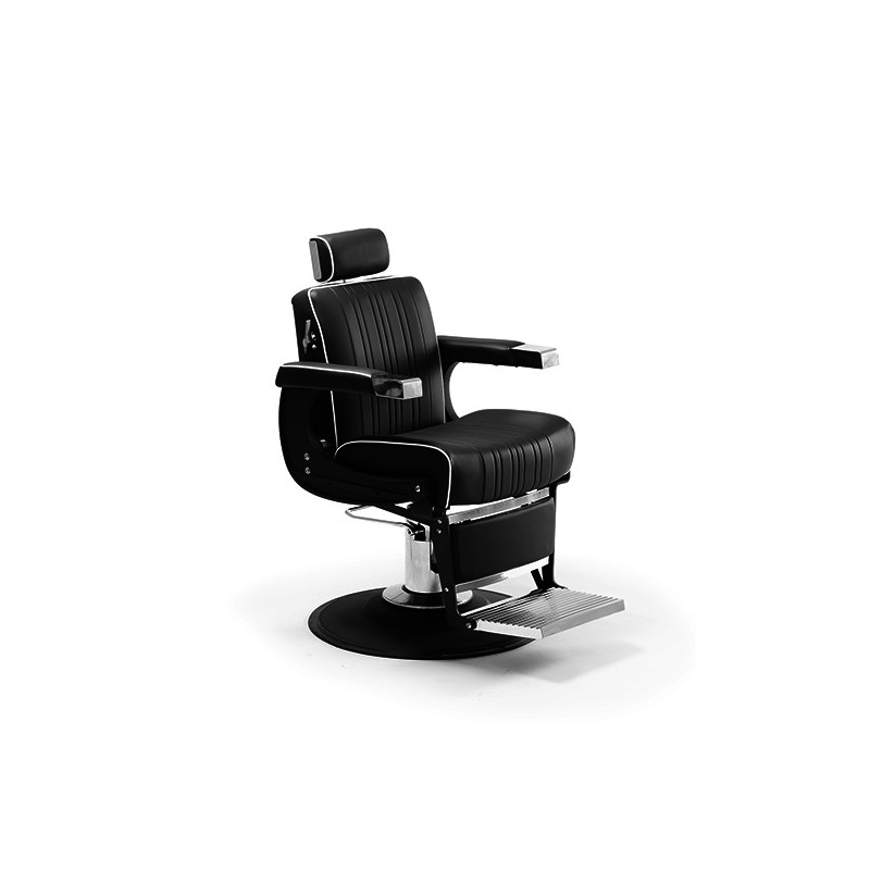 Fauteuil Barbier Logyks Fold Skai Noir