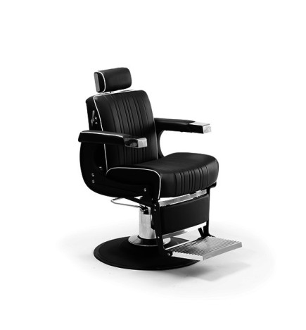 Fauteuil Barbier Logyks Fold Skai Noir