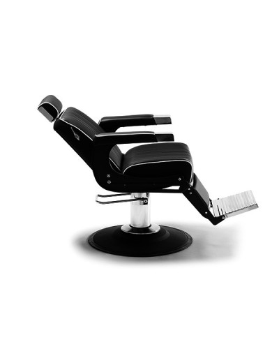 Fauteuil Barbier Logyks Fold Skai Noir
