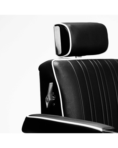 Fauteuil Barbier Logyks Fold Skai Noir