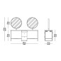 Coiffeuse Centrale 4 Places Scamnum Noire Nelson Mobilier Coiffeuse Centrale 4 Places Scamnum Noire Nelson Mobilier