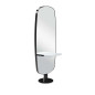 Coiffeuse Ovalis Double Noire Nelson Mobilier Coiffeuse Ovalis Double Noire Nelson Mobilier
