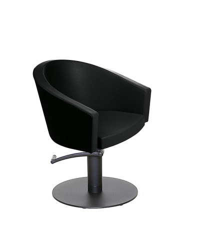 Fauteuil Costes Pompe Hydraulique Base Ronde Noire Skai Au Choix Nelson Mobilier