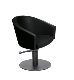 Fauteuil Costes Pompe Hydraulique Base Ronde Noire Skai Au Choix Nelson Mobilier