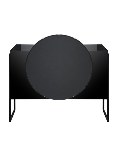 Caisse Scamnum Noire Nelson Mobilier