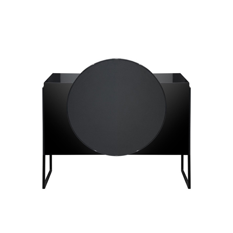 Caisse Scamnum Noire Nelson Mobilier