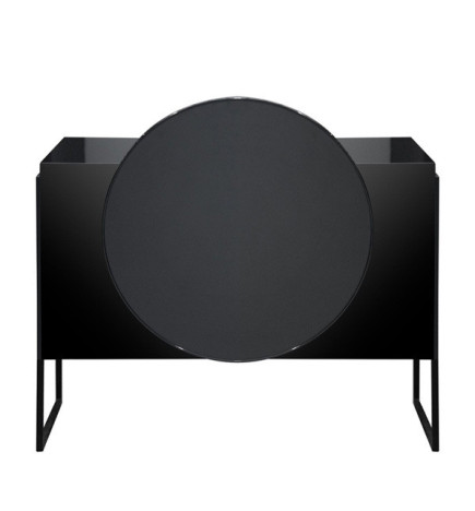 Caisse Scamnum Noire Nelson Mobilier