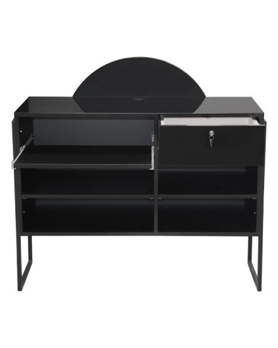 Caisse Scamnum Noire Nelson Mobilier