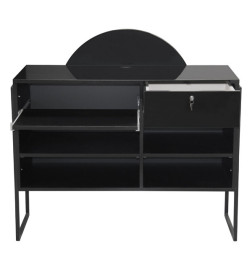Caisse Scamnum Noire Nelson Mobilier