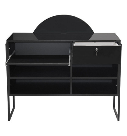 Caisse Scamnum Noire Nelson Mobilier