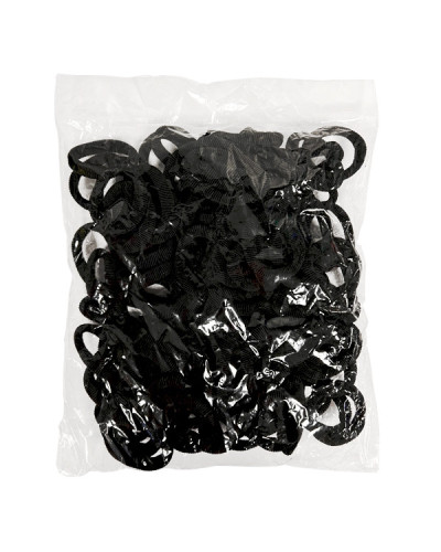 Elastiques en Mousse Vrac 100 Pcs Noir