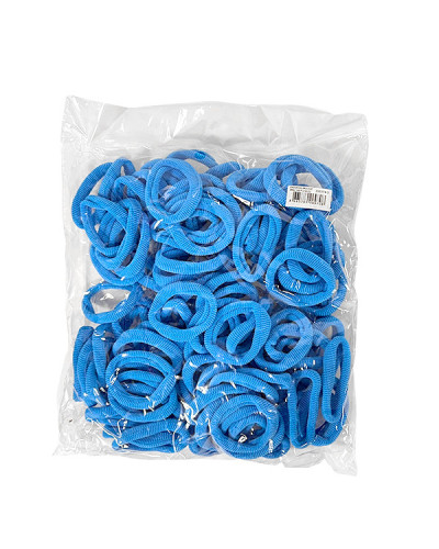 Elastiques en Mousse Vrac 100 Pcs Bleu Ciel