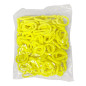Elastiques en Mousse Vrac 100 Pcs Jaune Elastiques en Mousse Vrac 100 Pcs Jaune