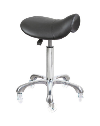 Tabouret Cheval Skai Noir