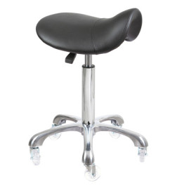 Tabouret Cheval Skai Noir
