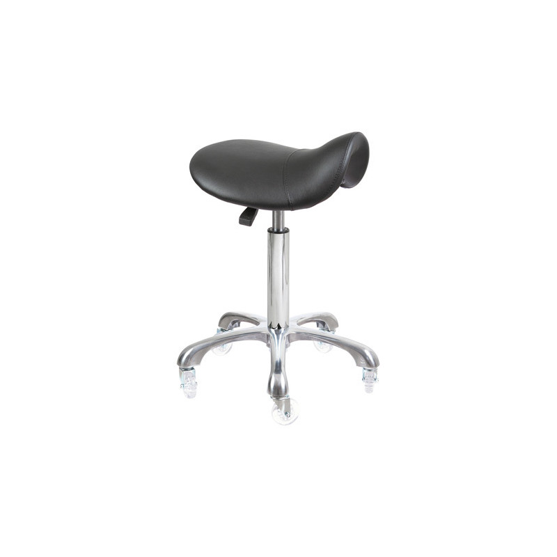 Tabouret Cheval Skai Noir Tabouret Cheval Skai Noir