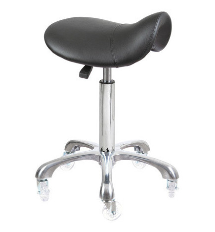 Tabouret Cheval Skai Noir