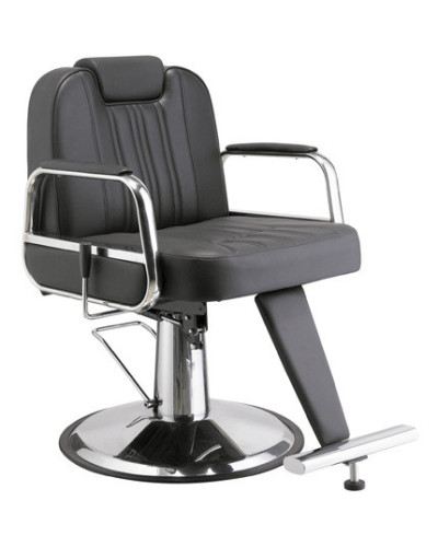Fauteuil Barbier Tonsur Skaï Blanc Logyks DDUUEETT