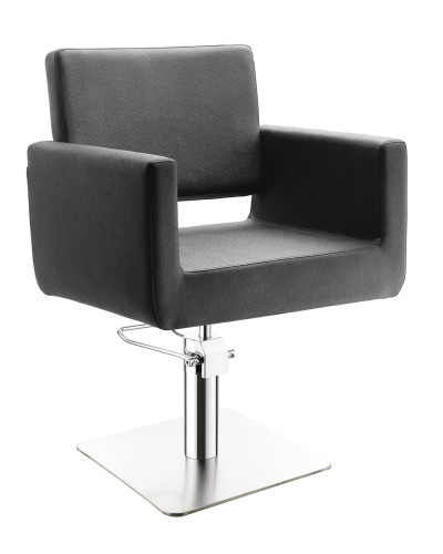 Fauteuil BRAID Skai Noir Logyks DDUUEETT