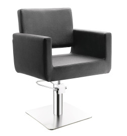 Fauteuil BRAID Skai Noir Logyks DDUUEETT