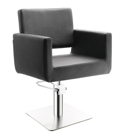 Fauteuil BRAID Skai Noir Logyks DDUUEETT