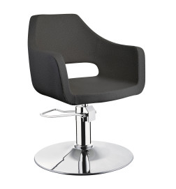Fauteuil WEDGE Skai Noir Logyks DDUUEETT