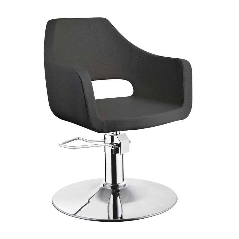 Fauteuil WEDGE Skai Noir Logyks DDUUEETT
