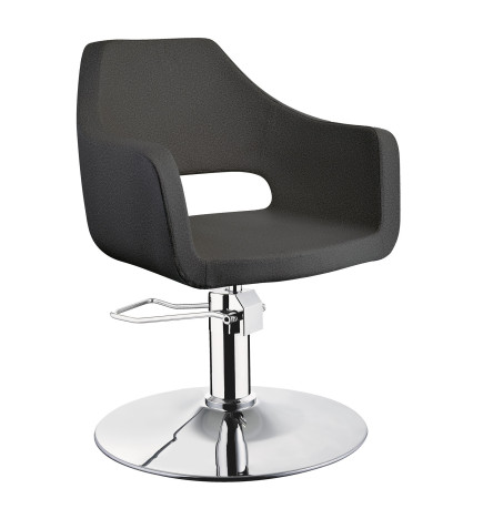 Fauteuil WEDGE Skai Noir Logyks DDUUEETT