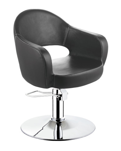 Fauteuil MOP Skai Noir Logyks