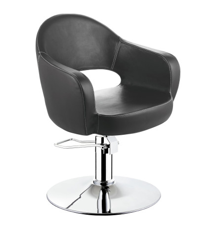 Fauteuil MOP Skai Noir Logyks