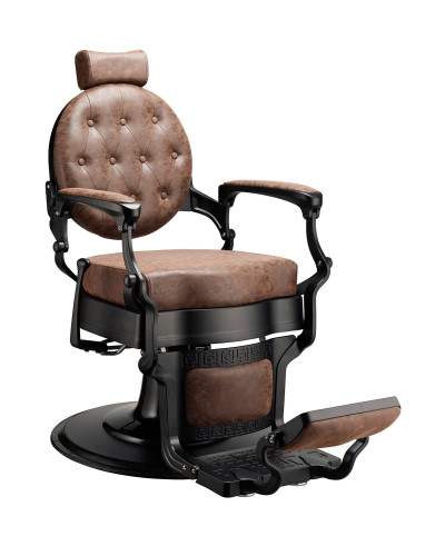 Fauteuil Vintage Mae Skaï Marron Logyks