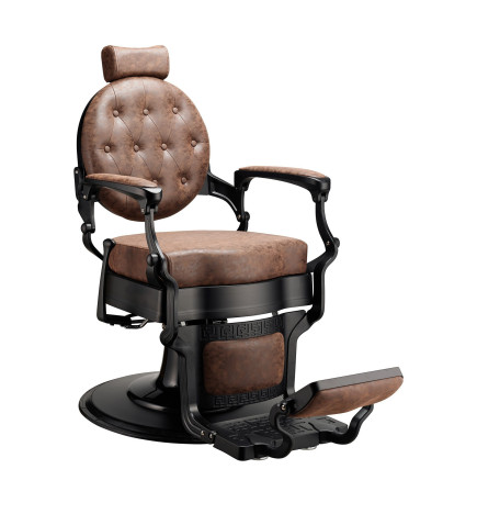 Fauteuil Vintage Mae Skaï Marron Logyks