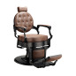 Fauteuil Vintage Mae Skaï Marron Logyks