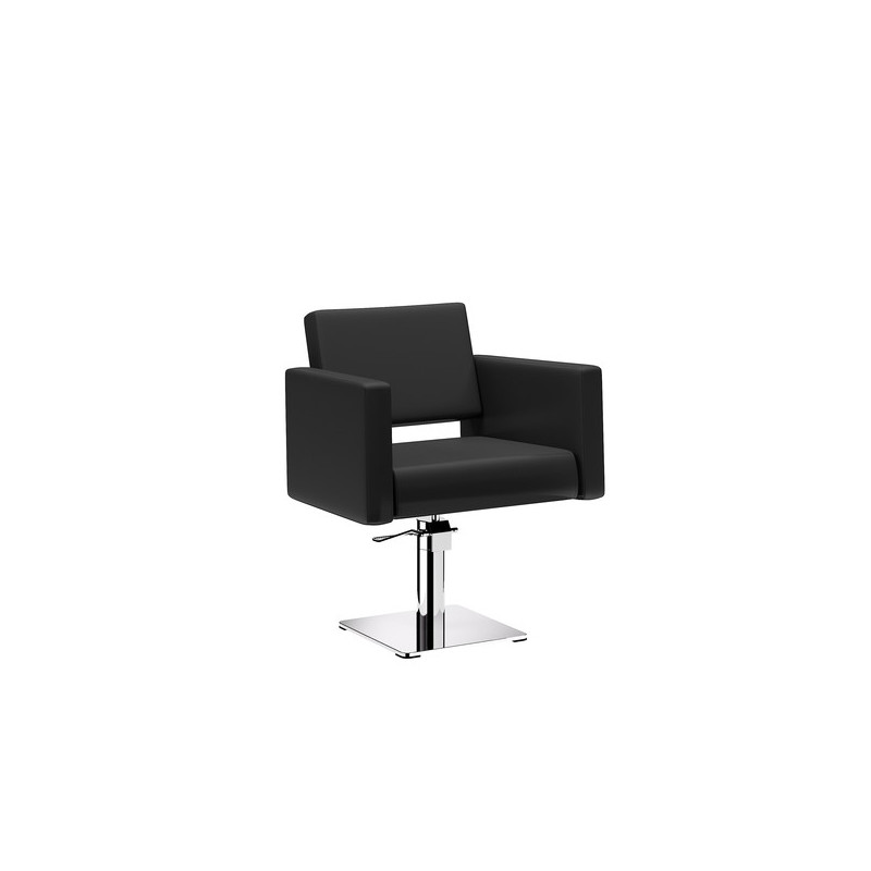 Fauteuil LERA Skai Noir Hydraulique