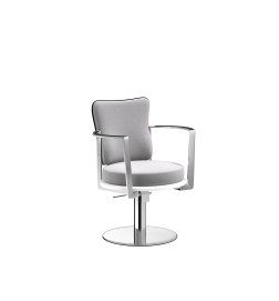 Fauteuil Lain Skai Gris Logyks