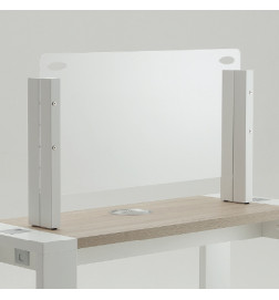 Paroi en Plexiglas pour Table de Manucure