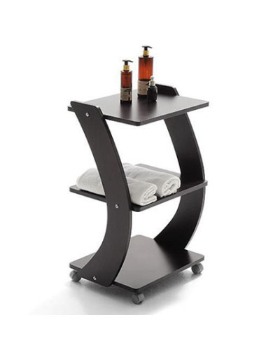 Gueridon Hosi 3 Plateaux Wenge