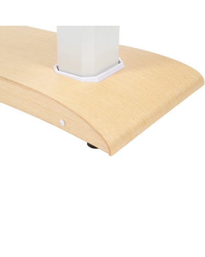 Lit Chara Evo Pied Bois Naturel 4 Moteurs DDUUEETT