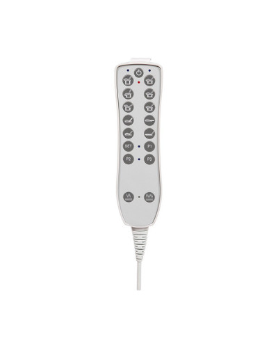 Lit Chara Evo Pied Bois Naturel 4 Moteurs DDUUEETT