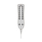 Lit Chara Evo Pied Bois Naturel 4 Moteurs DDUUEETT