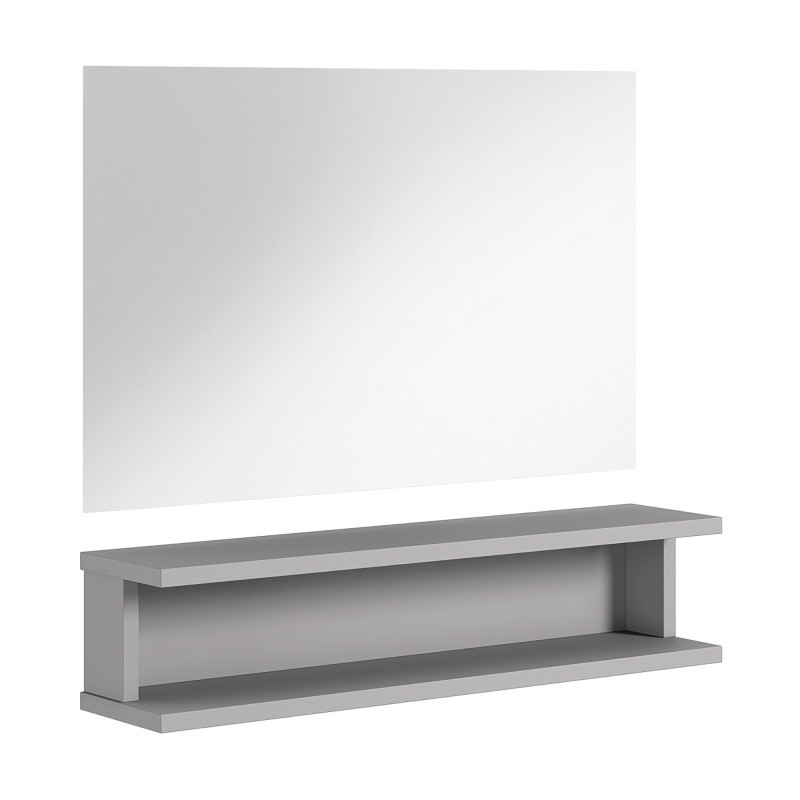 Coiffeuse Murale DIP LED Avec Miroir Logyks