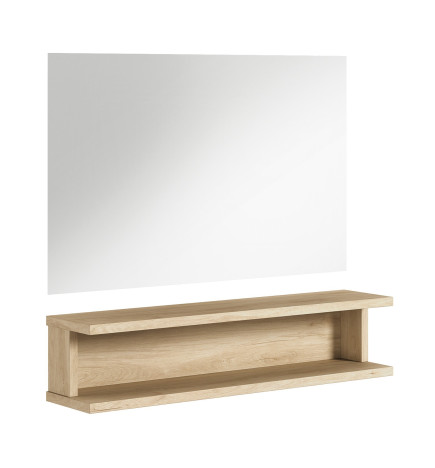 Coiffeuse Murale DIP LED Avec Miroir Logyks